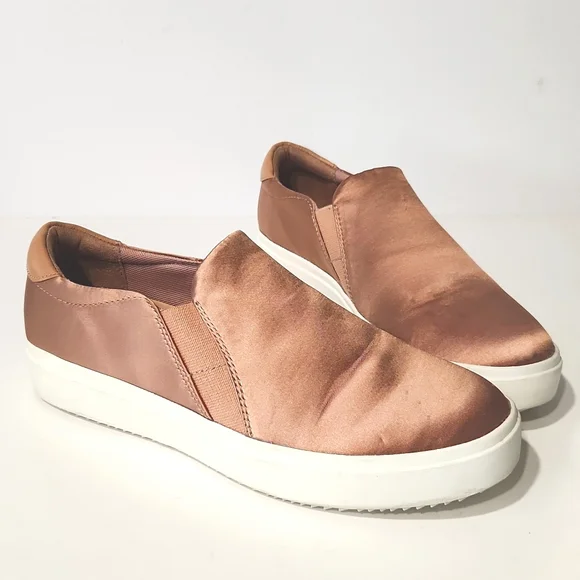 Dr. Scholls Leta Bouquet Rose Gold Slip On Sneaker Shoes Size 9.5M EUC - Picture 8 of 11